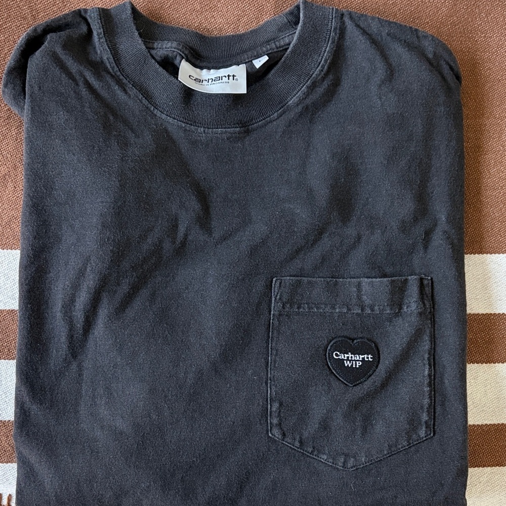 Carhartt WIP Charcoal Short Sleeve Tee Stone Wash (NEVER WORN)